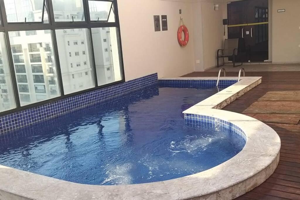شقة Flat Estamplaza Ibirapuera ساو باولو المظهر الخارجي الصورة
