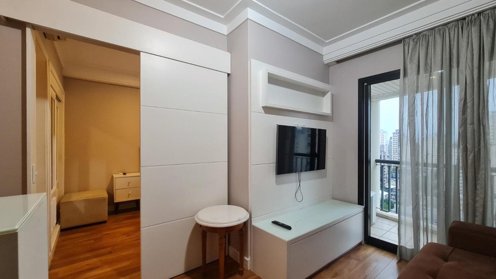 شقة Flat Estamplaza Ibirapuera ساو باولو المظهر الخارجي الصورة