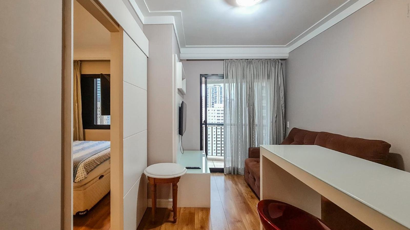 شقة Flat Estamplaza Ibirapuera ساو باولو المظهر الخارجي الصورة