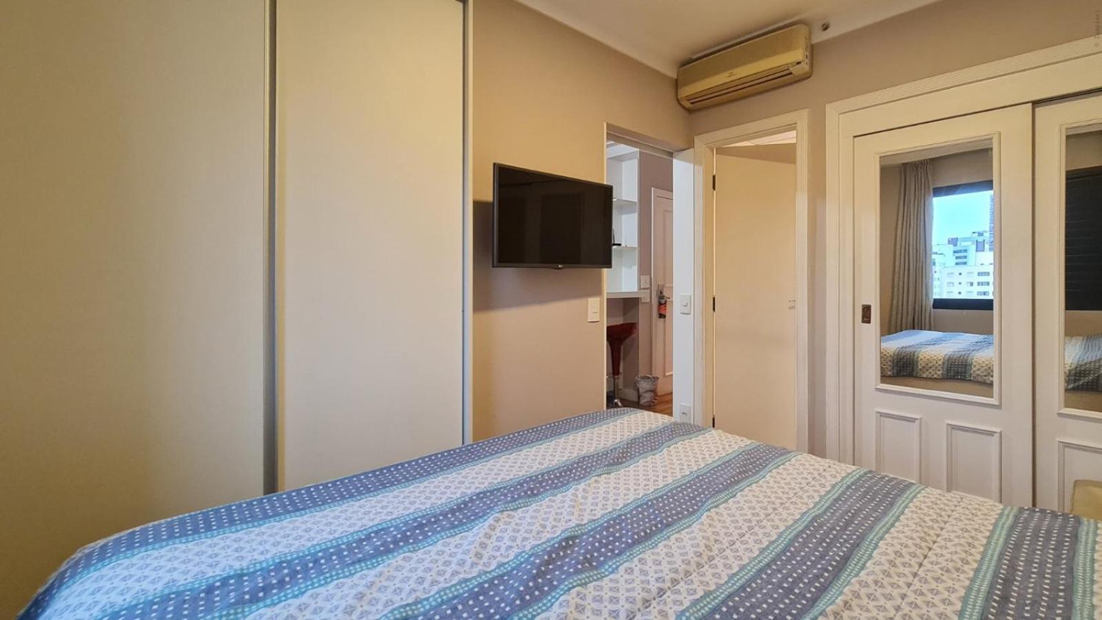 شقة Flat Estamplaza Ibirapuera ساو باولو المظهر الخارجي الصورة