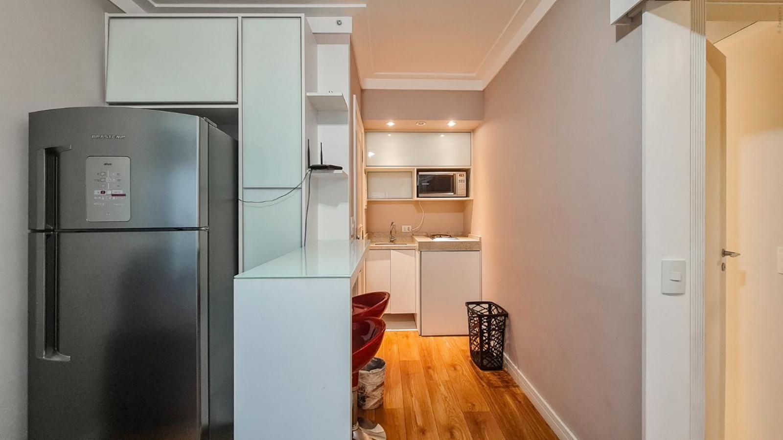 شقة Flat Estamplaza Ibirapuera ساو باولو المظهر الخارجي الصورة
